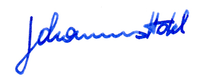 Signature - Johannes Hölzl